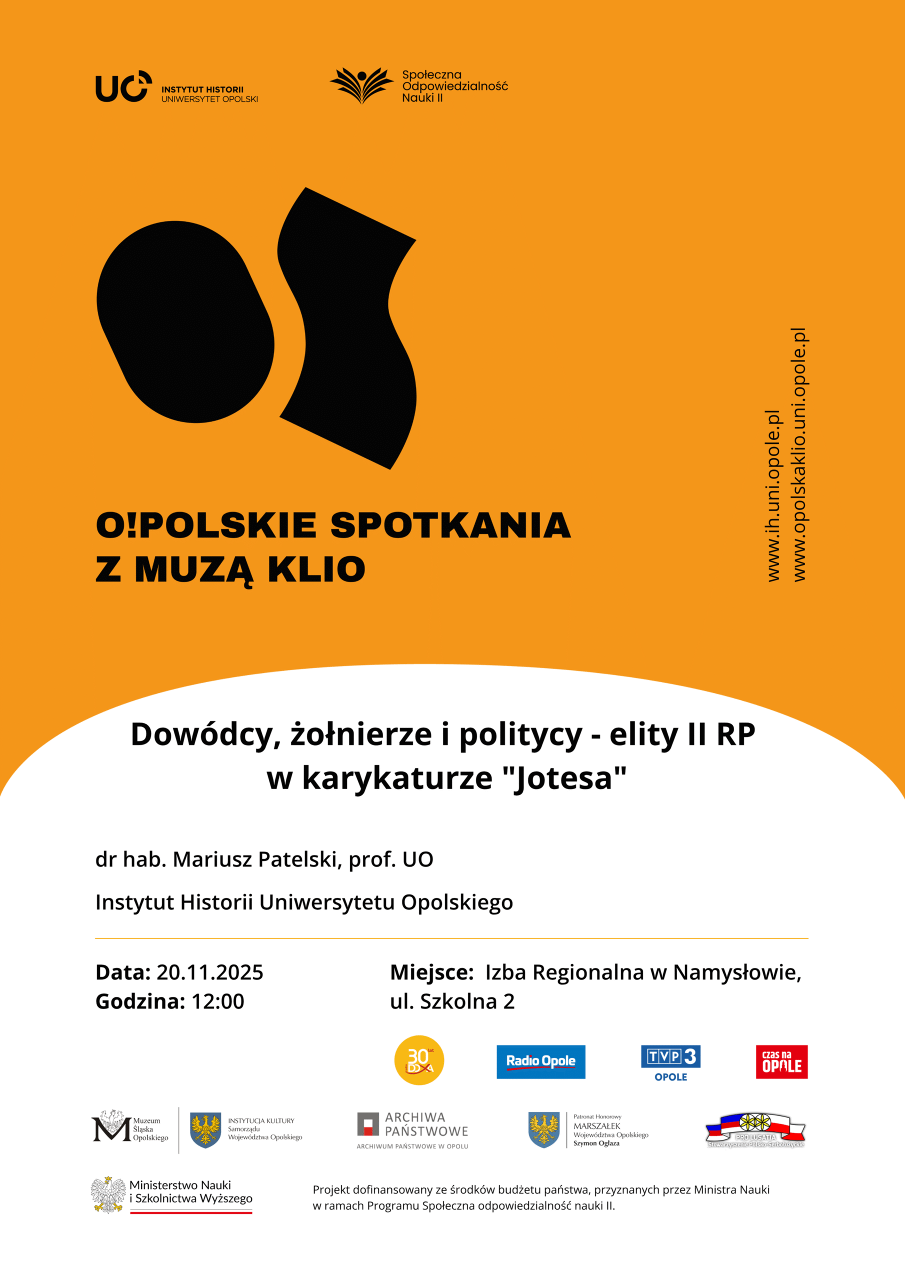 Mariusz Patelski - Namysłów 20.11.2025